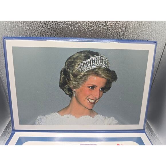 Princess Diana Royal Wedding Photo Book & Memorial Stamp Folio Collection - Picture 2 of 7